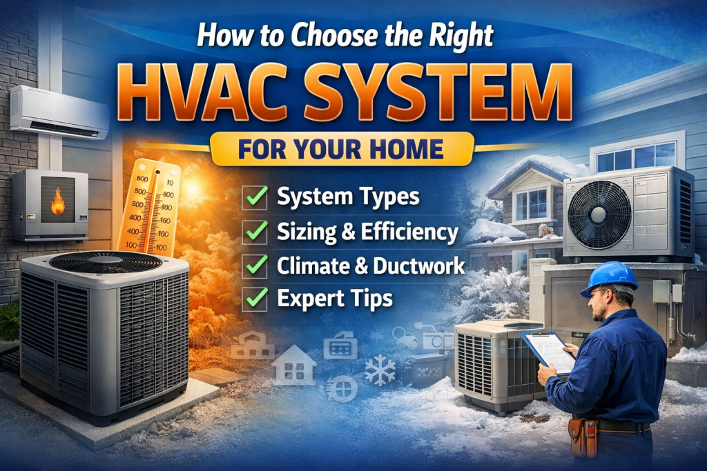How to Choose the Right HVAC System for Your Home