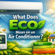 What Does Eco Mean on an Air Conditioner